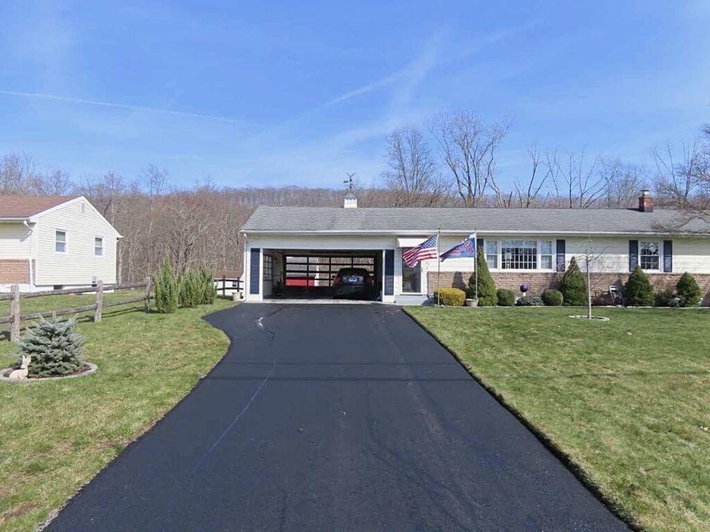 Need a brand new driveway? We are happy to help! Residential driveway paving