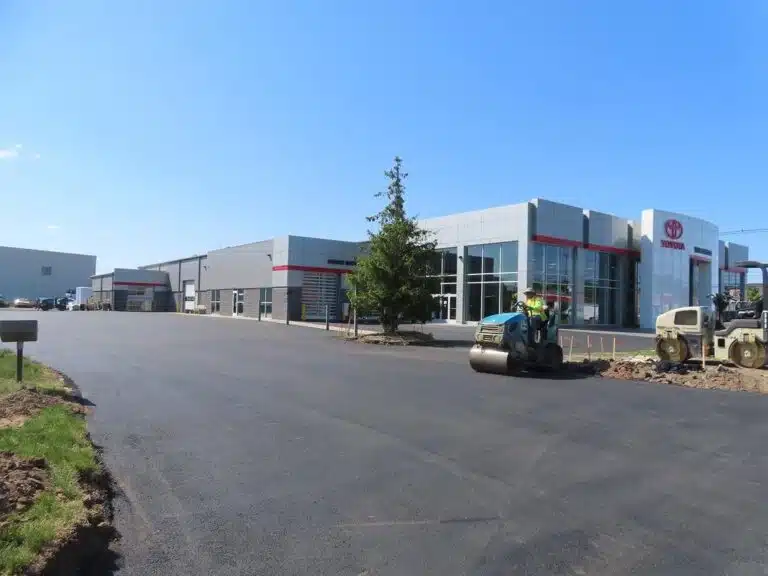 Maisano Bros. Inc. with our expertise and passion for paving, we have elevating the aesthetics and functionality of Toyota of Wallingford's parking lot space