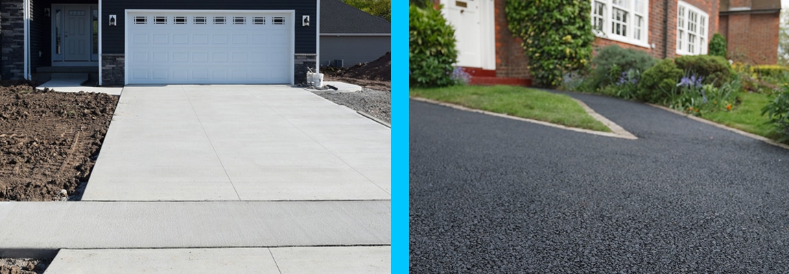 Cement vs. Asphalt Driveways. What Is The Difference?